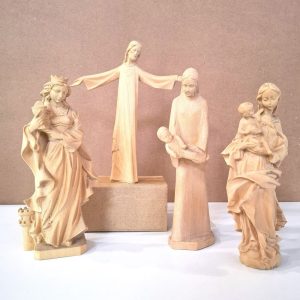 Statue varie Santi legno cm 20