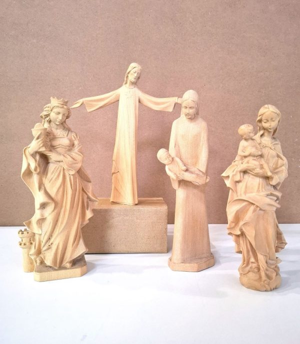 Statue varie Santi legno cm 20